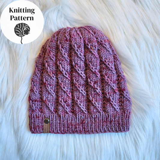 Knitting Pattern | Trellis Beanie | DK