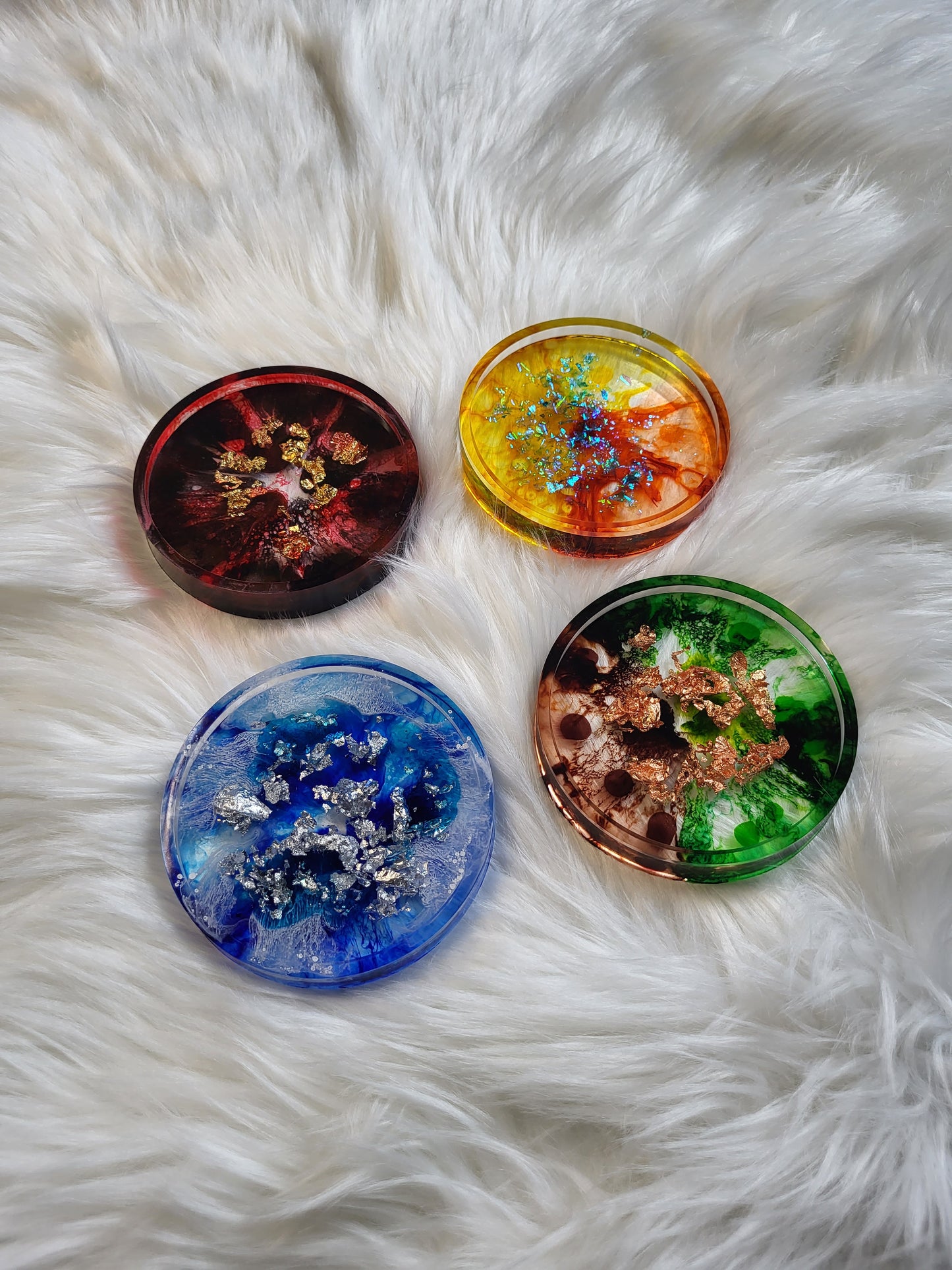 Glitter Coasters | The Last Airbender