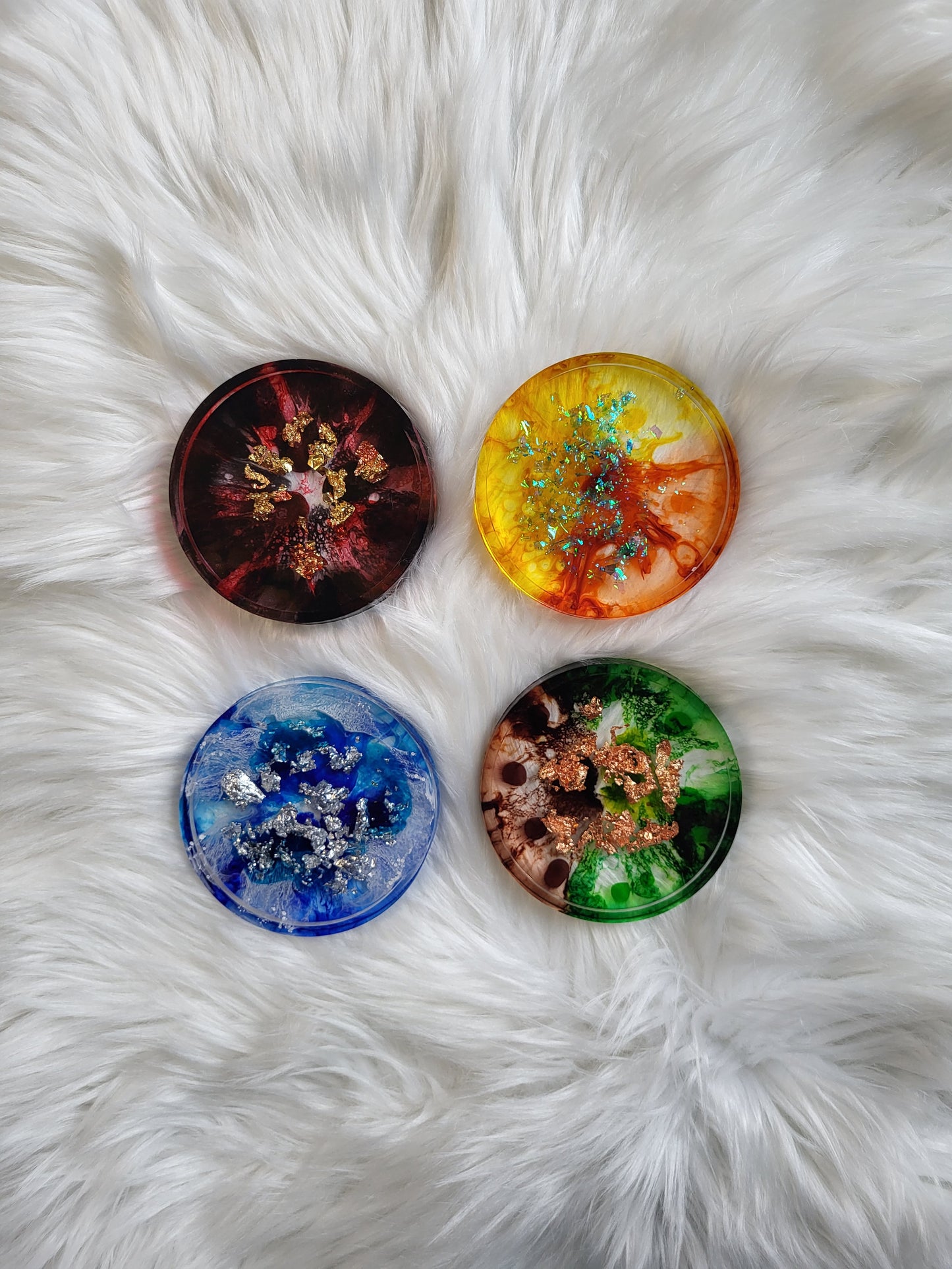 Glitter Coasters | The Last Airbender