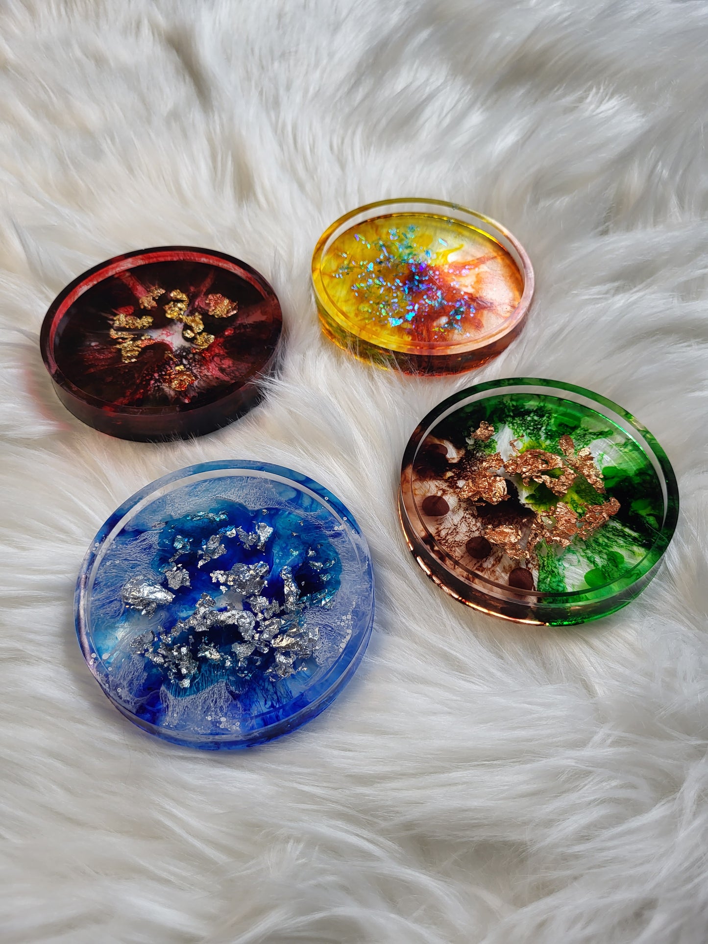 Glitter Coasters | The Last Airbender