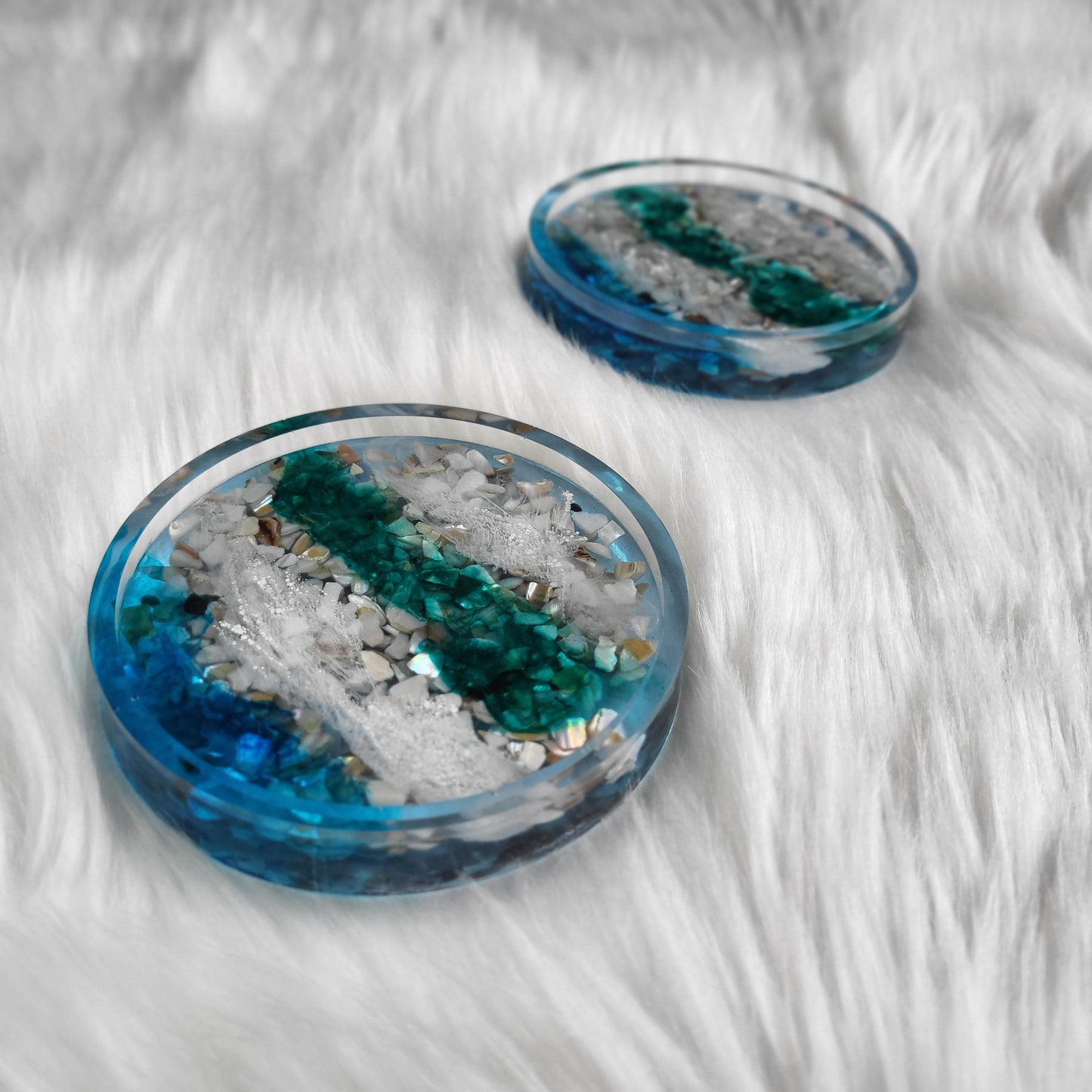 Beach Trip Coasters | Set of 2 Ocean