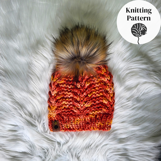 Knitting Pattern | Begin Again Beanie | Bulky