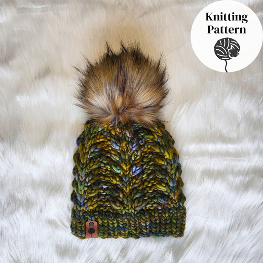 Knitting Pattern | Begin Again Beanie | Super Bulky