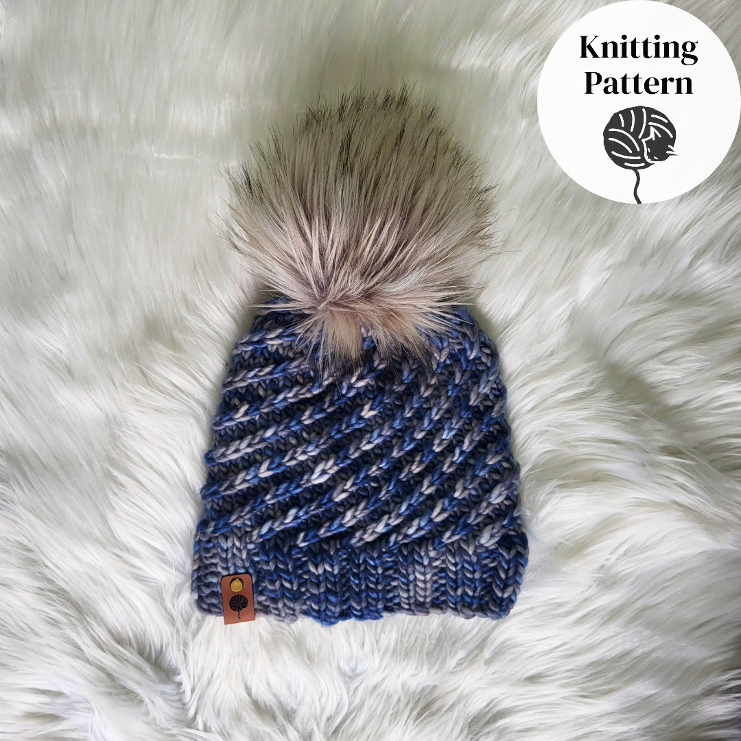 Knitting Pattern | Swirlpool Beanie | Bulky