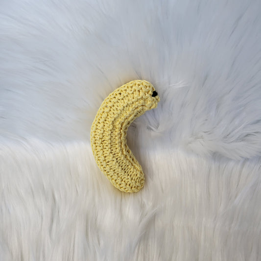 Banana Catnip Toy Kicker with Bell