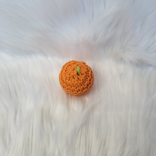 Orange Catnip Toy Kicker
