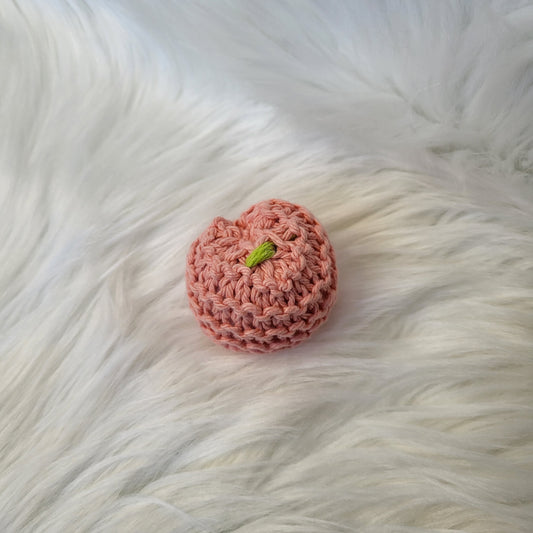 Peach Catnip Toy Kicker
