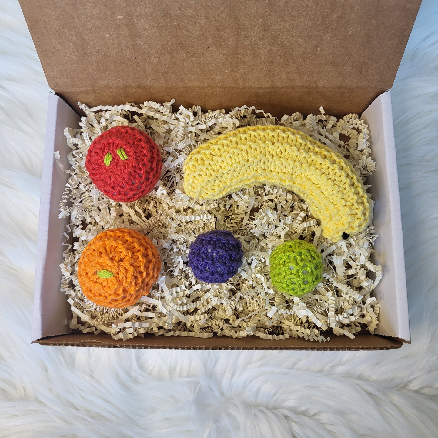 Fruit Catnip Toy Box