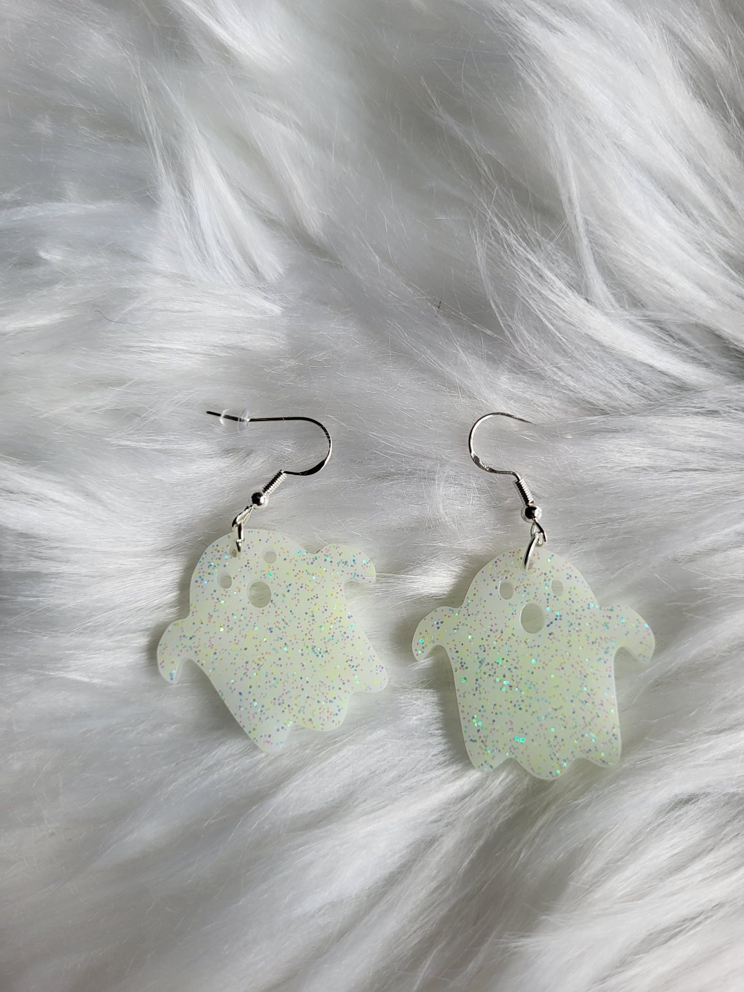 Ghost Earrings | Glitter