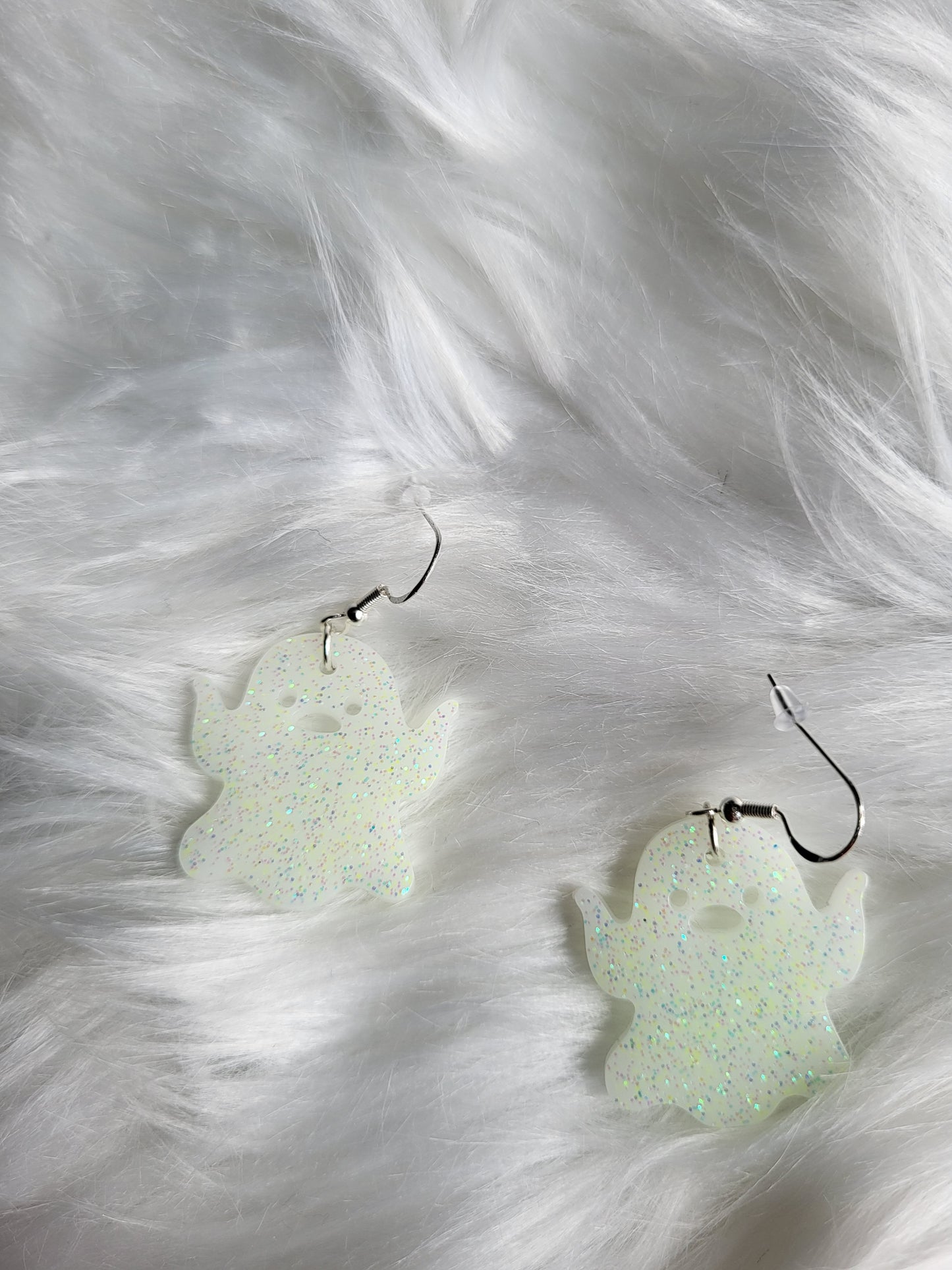 Ghost Earrings | Glitter