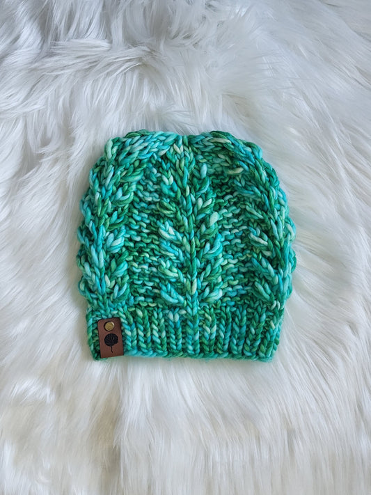 Handmade Knit Wool Beanie | Begin Again