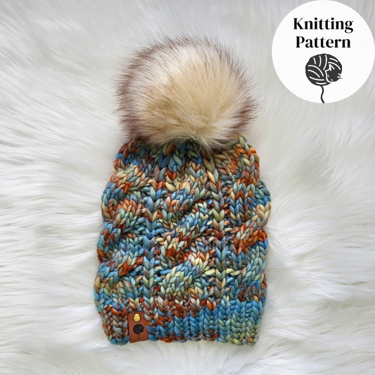 New Year, Same Me Beanie Knitting Pattern | All Weights