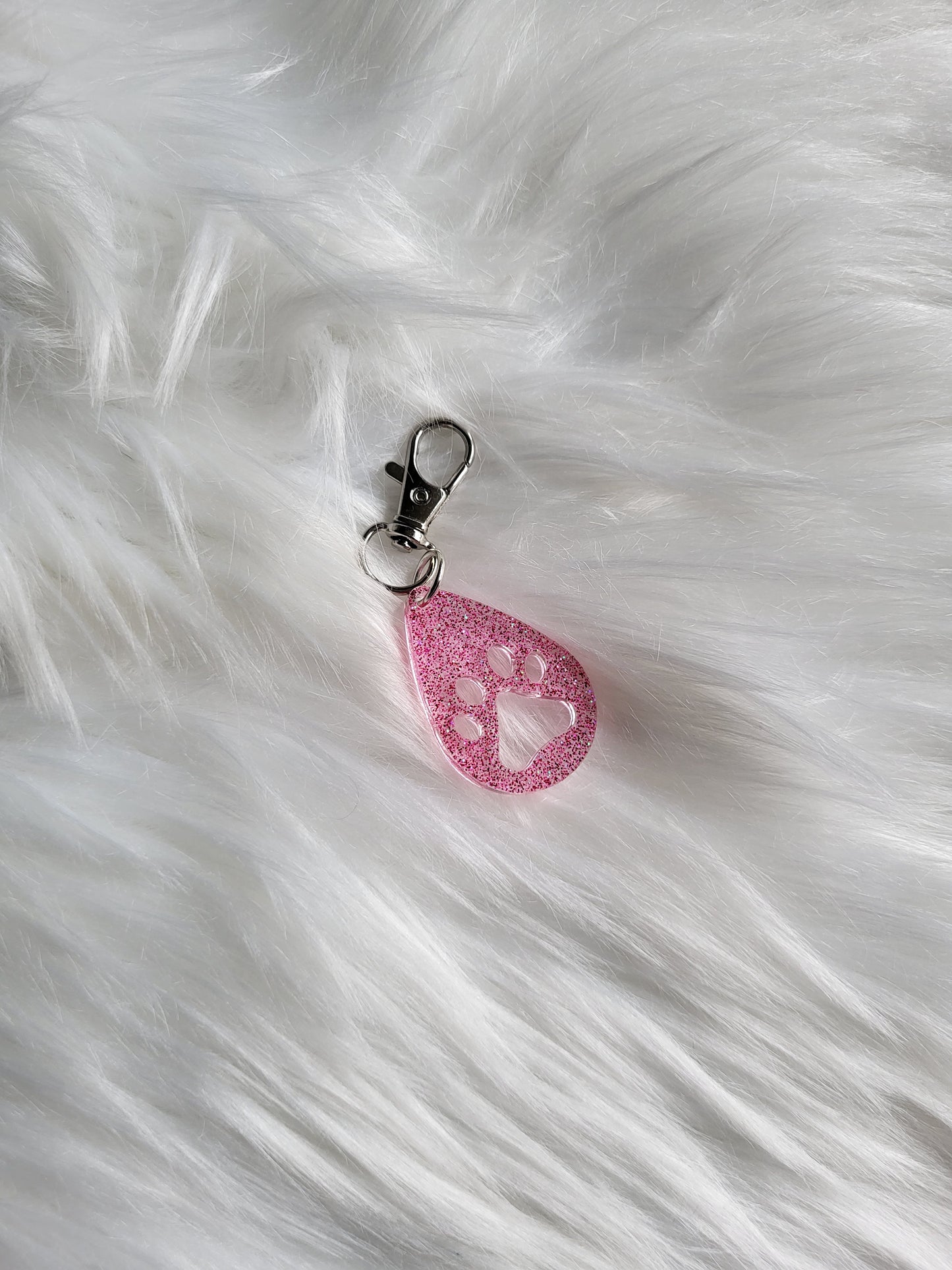 Paw Print Stitch Marker | Pink