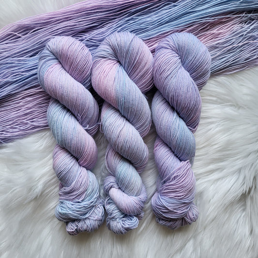 February Violets | Sock Weight Yarn | Birth Flower Collection