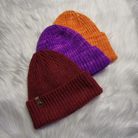 Knitting Pattern | Classic Ribbed Beanie | DK