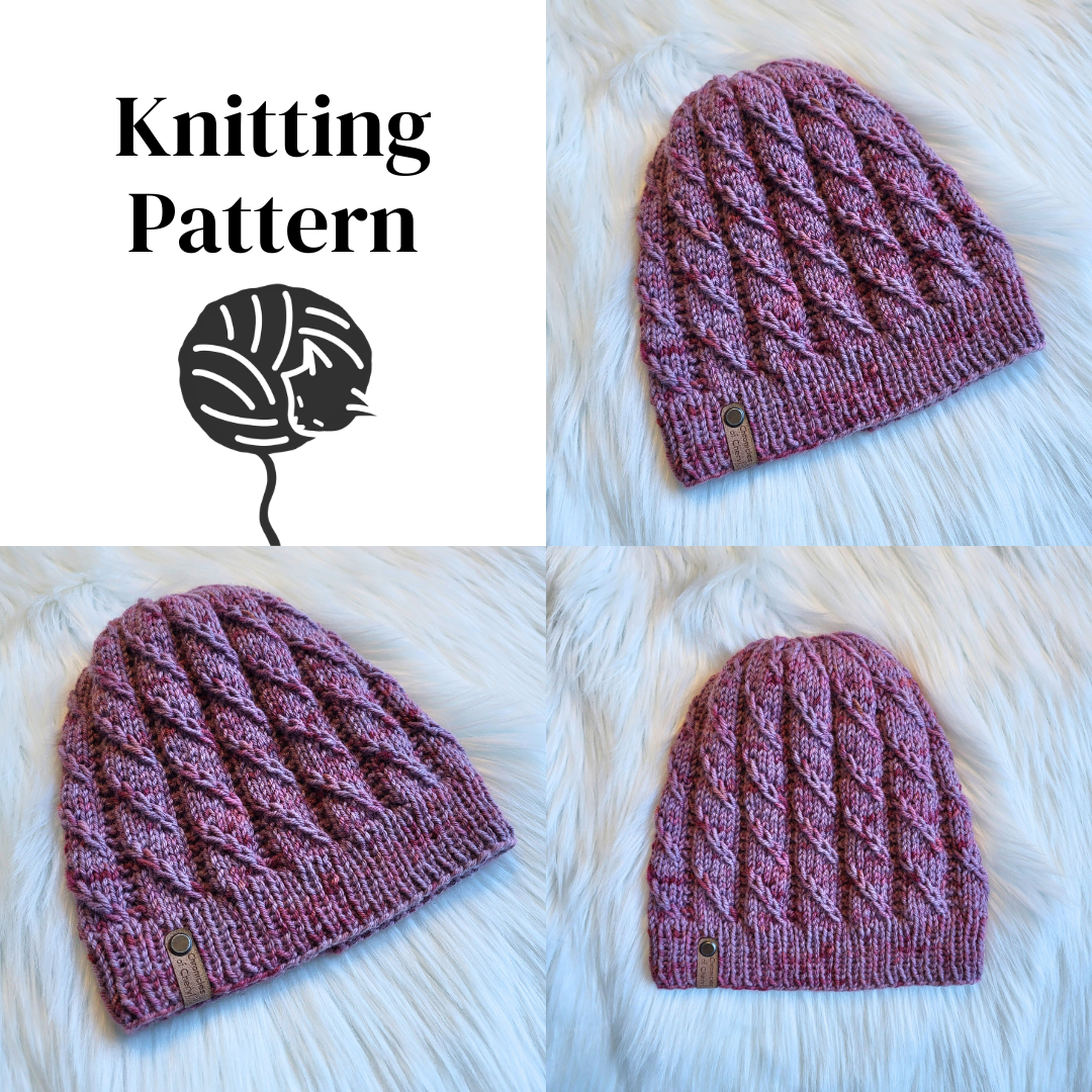 Knitting Pattern | Trellis Beanie | DK