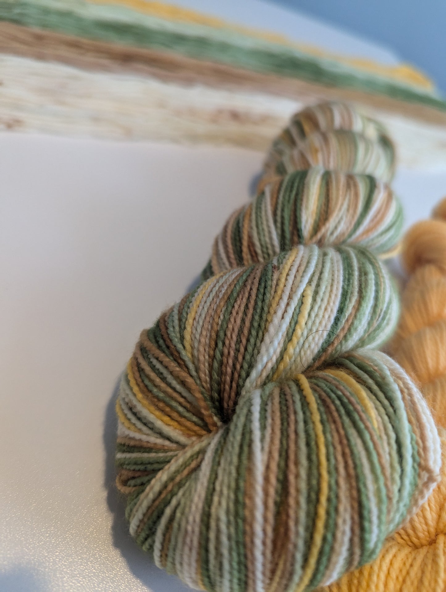 Avocado Toast | Sock Weight Yarn | Yarns by Pear Maiden
