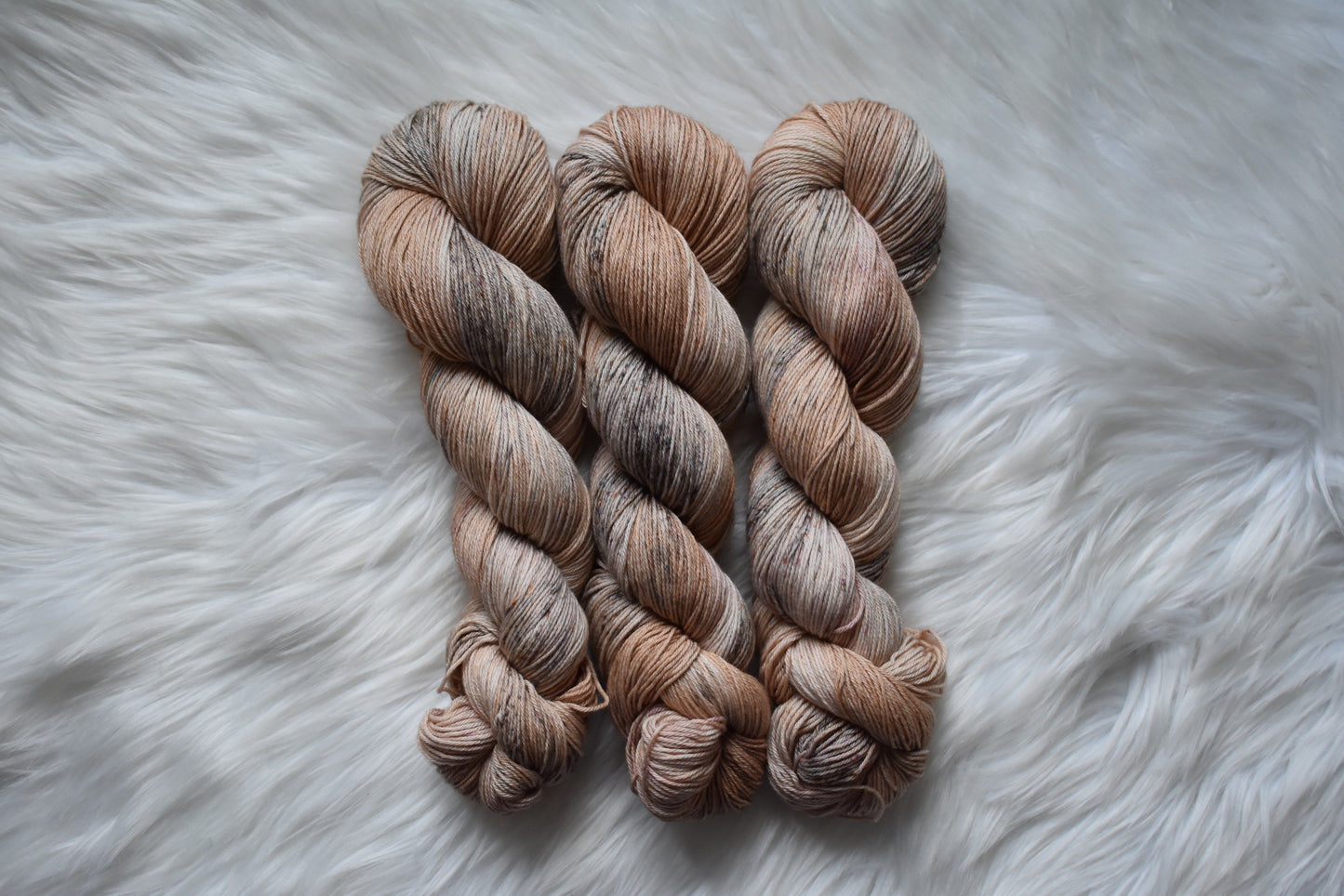 Brown Sugar Boba | Fingering Weight Yarn | Steeped in Color Collection