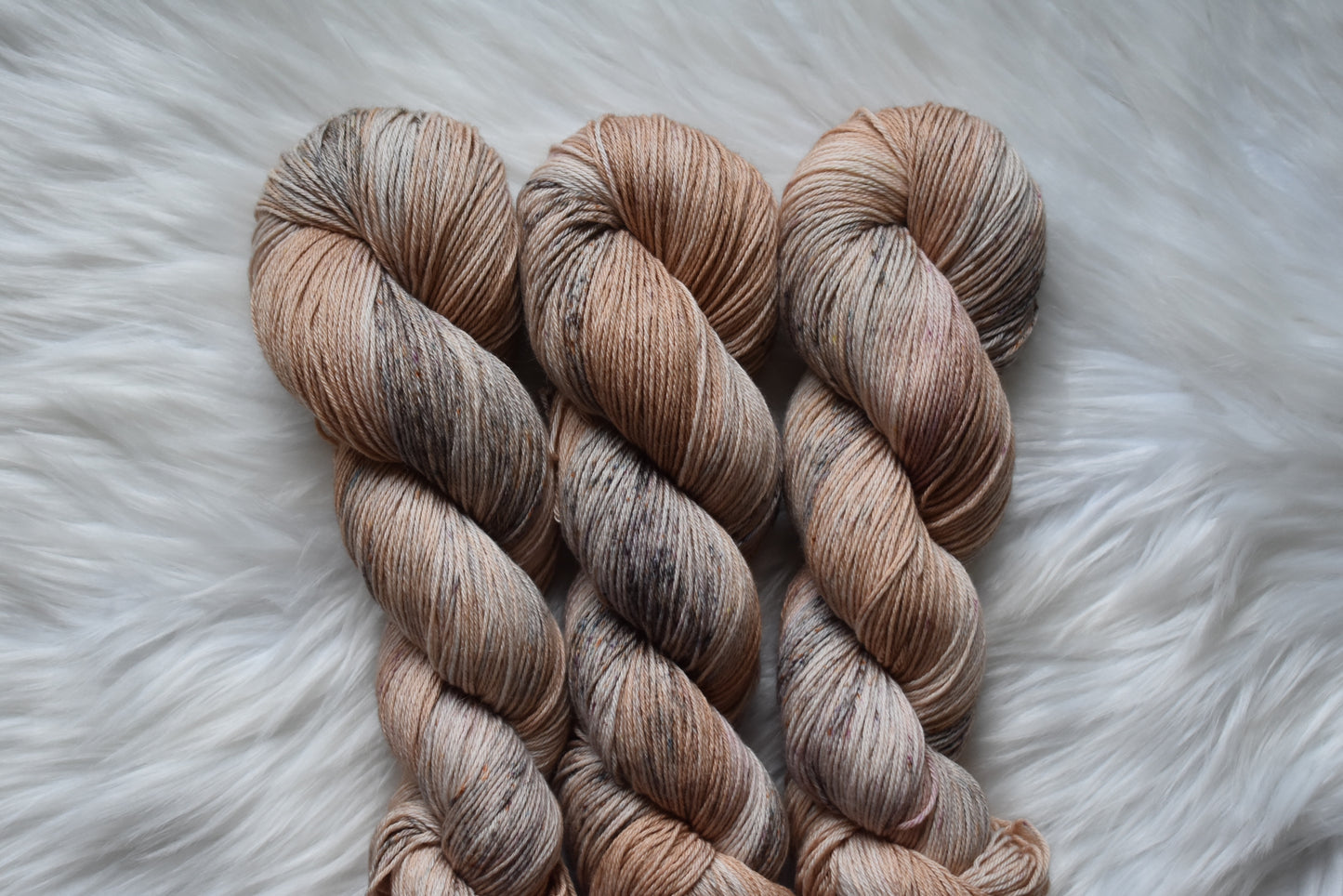 Brown Sugar Boba | Fingering Weight Yarn | Steeped in Color Collection