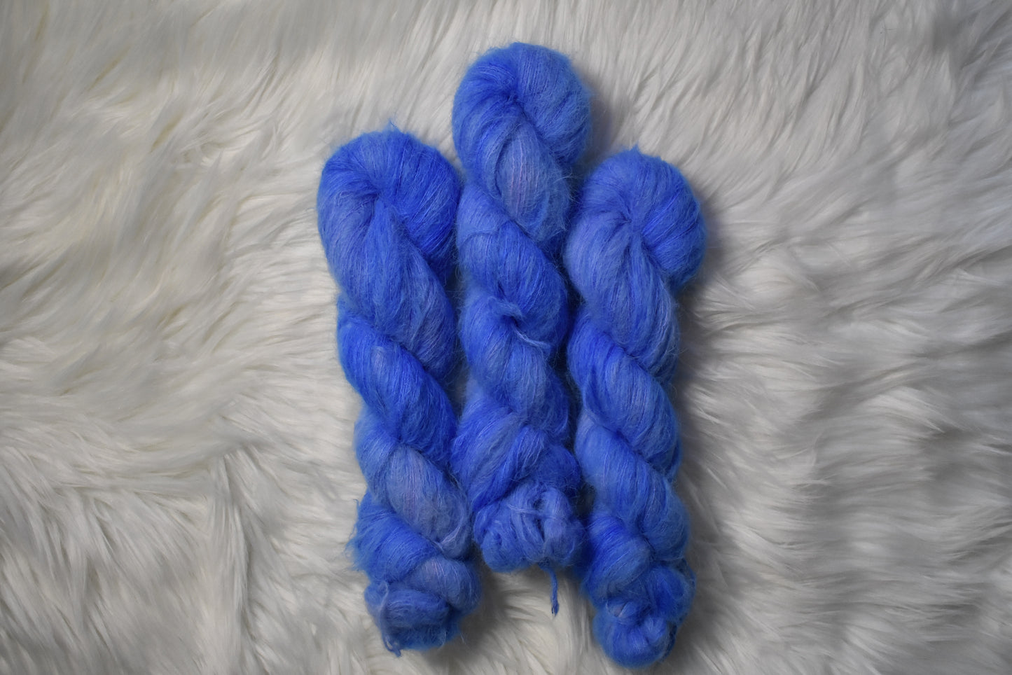 Butterfly Pea Flower | Lace Weight Yarn | Steeped in Color Collection