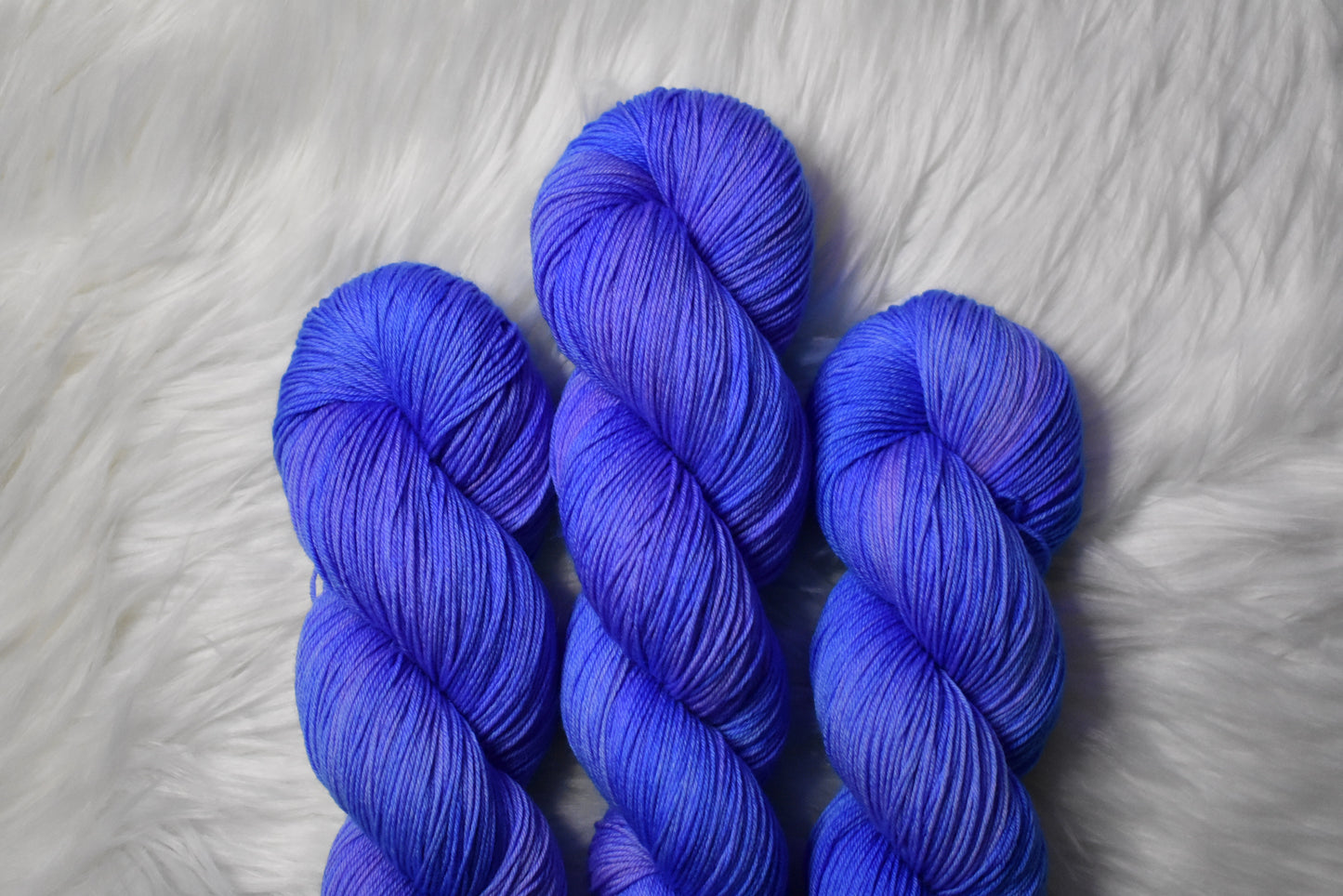 Butterfly Pea Flower | Fingering Weight Yarn | Steeped in Color Collection
