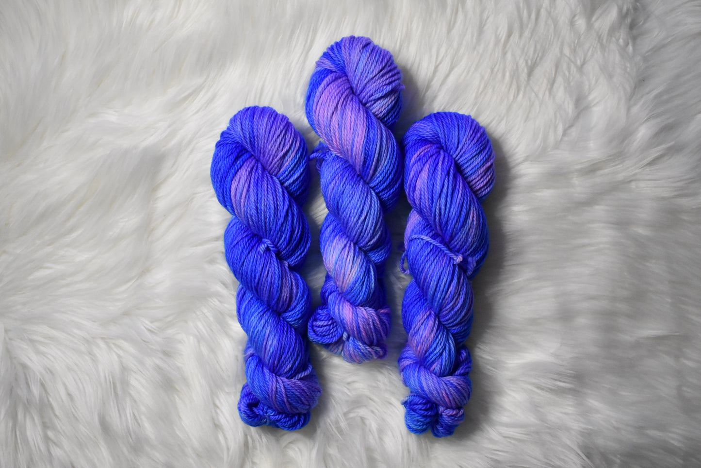 Butterfly Pea Flower | Aran Weight Yarn | Steeped in Color Collection