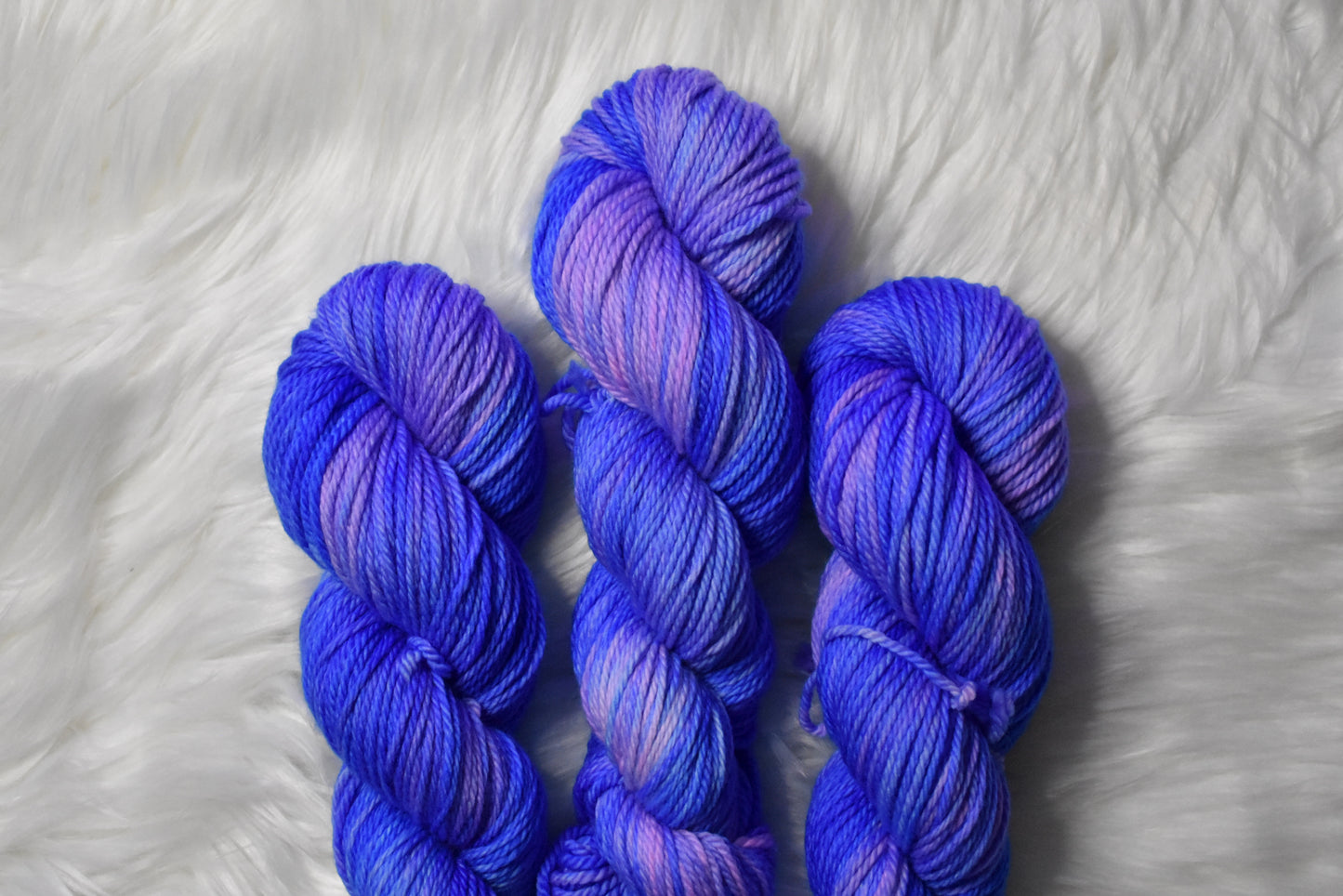 Butterfly Pea Flower | Aran Weight Yarn | Steeped in Color Collection