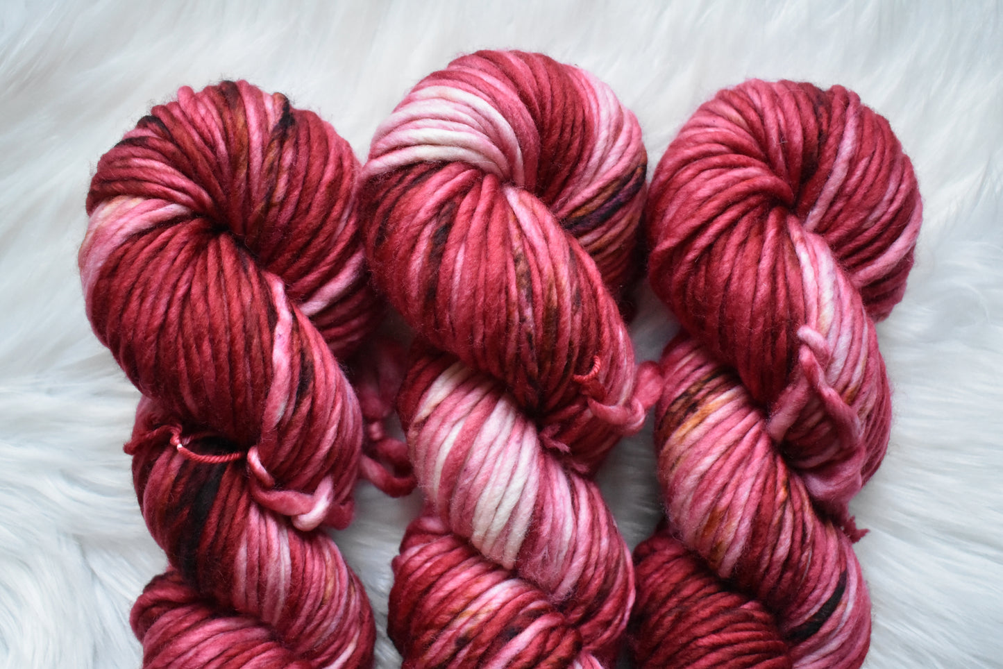 Hibiscus Tea | Super Bulky Weight Yarn | Steeped in Color Collection