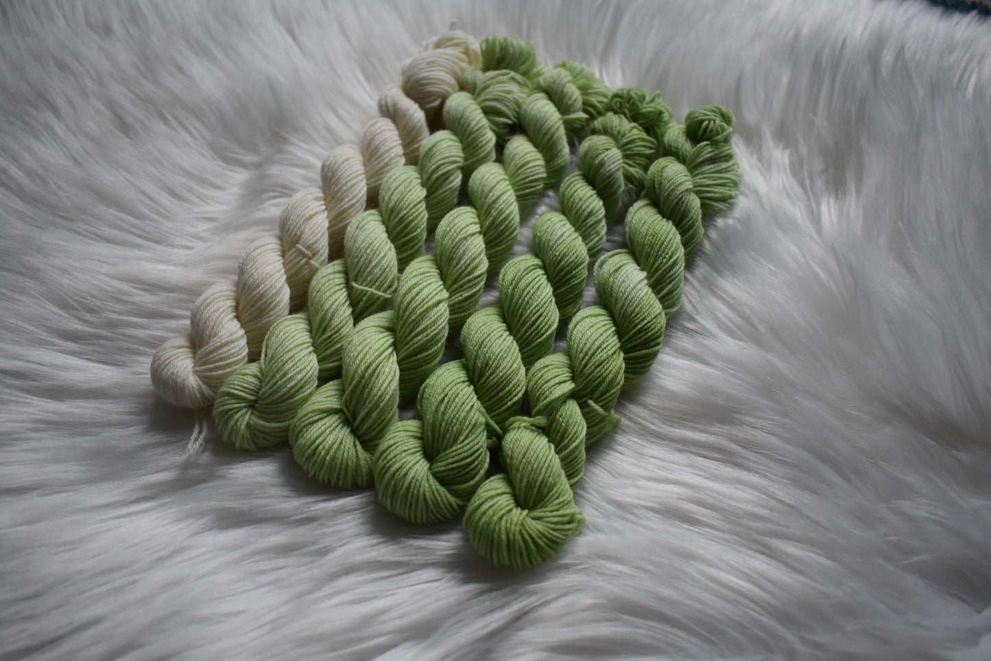 Iced Matcha Latte | Mini Fade | Sock Weight Yarn | Steeped in Color Collection