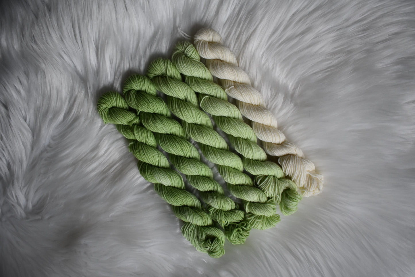Iced Matcha Latte | Mini Fade | Sock Weight Yarn | Steeped in Color Collection