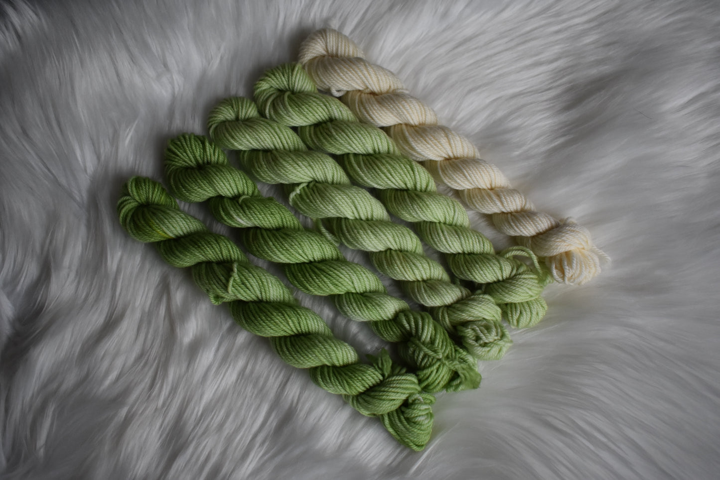 Iced Matcha Latte | Mini Fade | DK Weight Yarn | Steeped in Color Collection