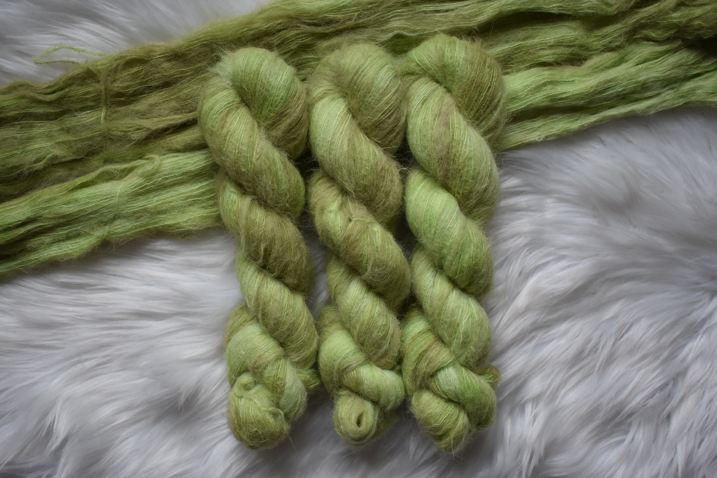 Iced Matcha Latte | Lace Weight Yarn | Steeped in Color Collection