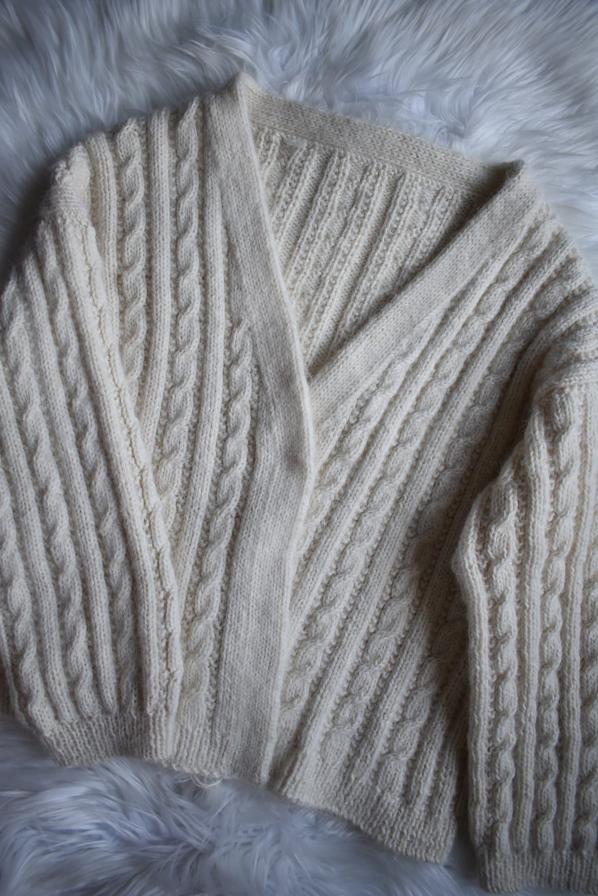 Honey Cardigan Knitting Kit | Merino DK Yarn Only