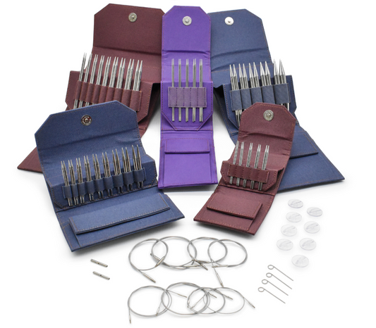 Lykke Knitting Needles | Mini Braided Steel Cord for 3.5" interchangeable tip | FLIGHT