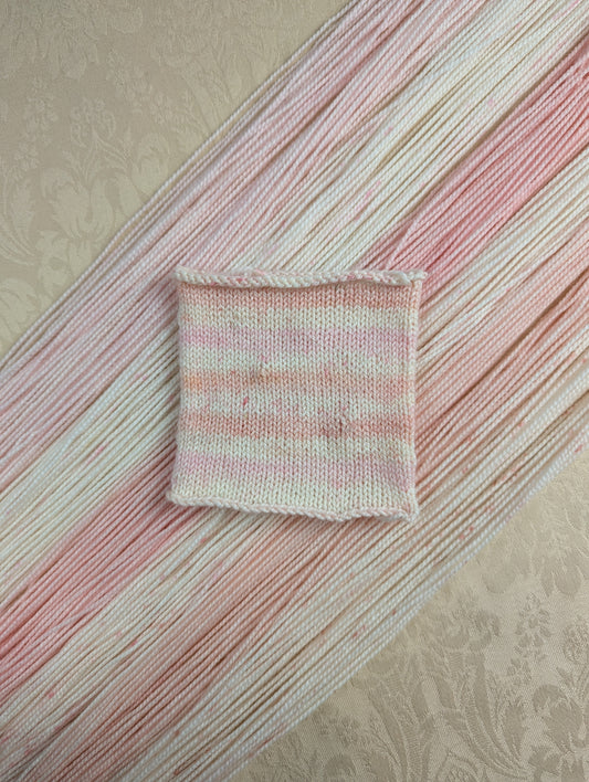 Lychee Blush | Sock Weight Yarn | Yarns by Pear Maiden