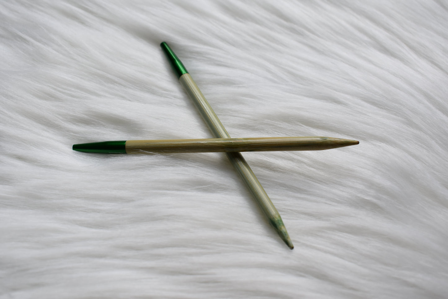 Lykke Knitting Needles | 5" bamboo interchangeable tips | GROVE