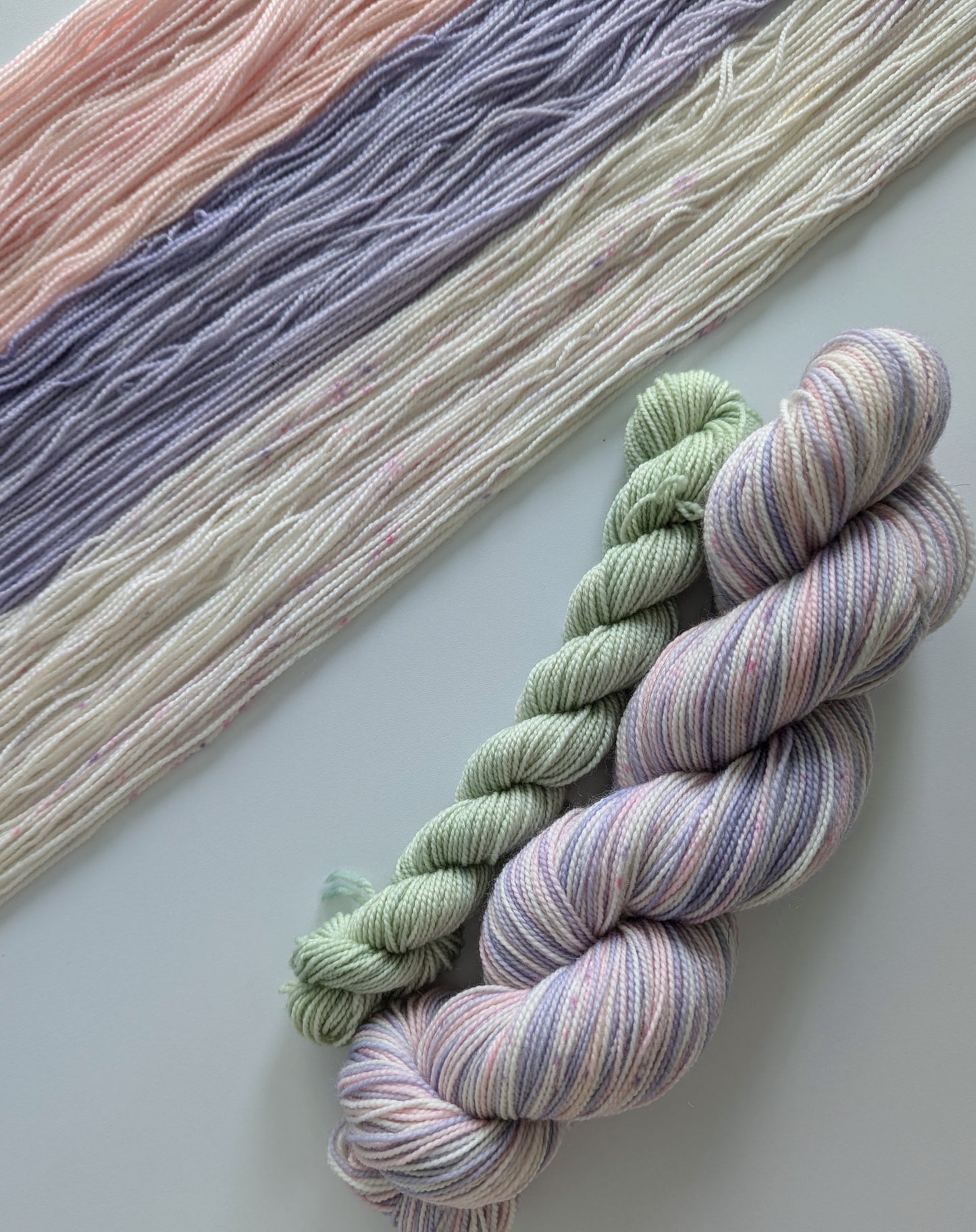 Marshmallow Fantasy | Sock Weight Yarn | Yarns by Pear Maiden