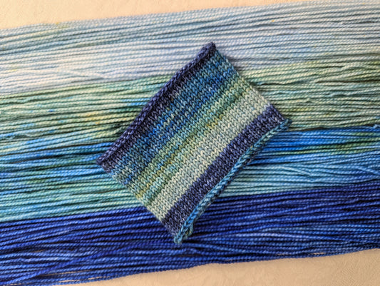 Ocean Baby | Sock Weight Yarn | Yarns by Pear Maiden