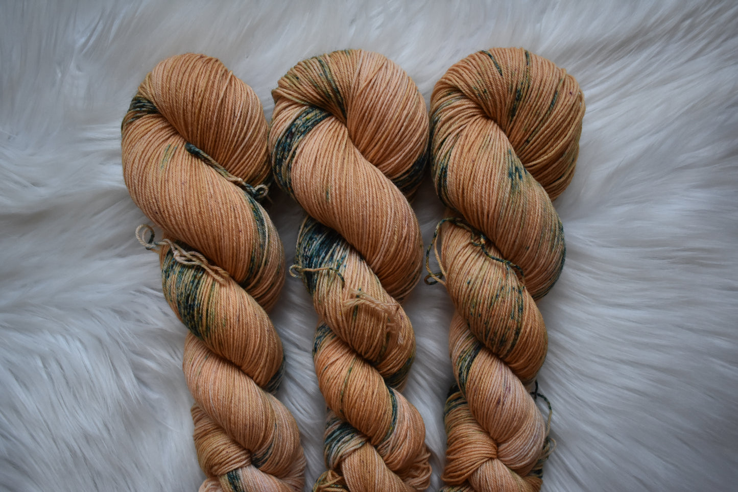 Oolong Tea Leaves | Sock Weight Yarn | Steeped in Color Collection