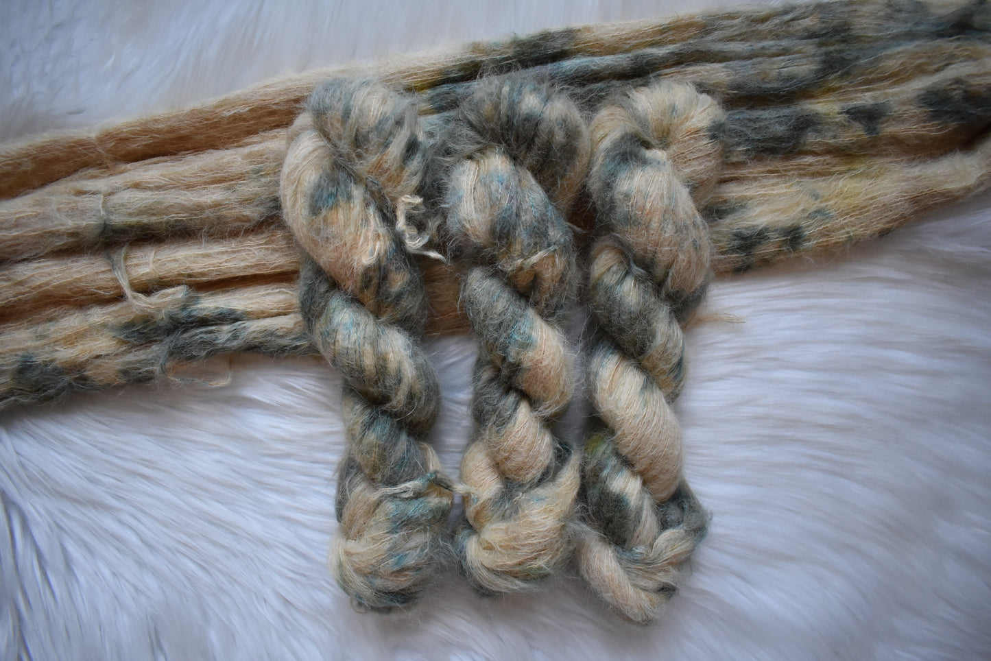Oolong Tea Leaves | Lace Weight Yarn | Steeped in Color Collection