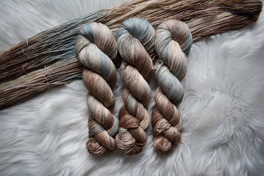 Refurbished, by Zabrina | Cotton Fingering Weight Yarn