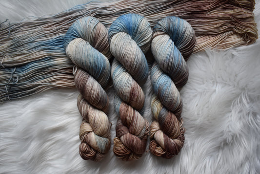 Coastline Mini Dress Knitting Kit | Yarn Only