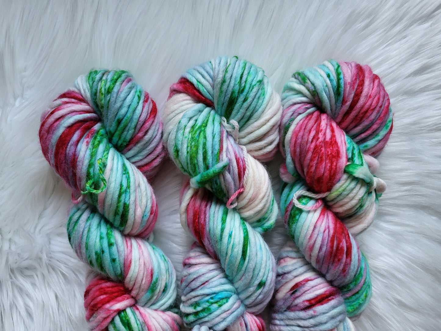 December Holly | Super Bulky Weight Yarn | Birth Flower Collection