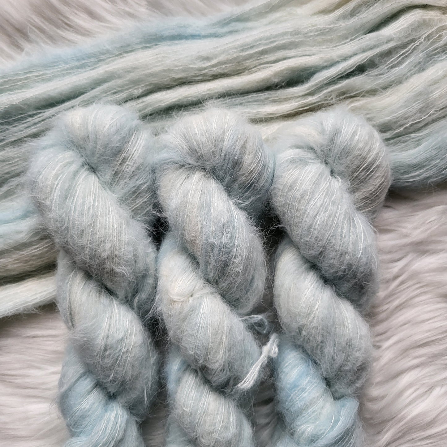 July Larkspur | Lace Weight Yarn | Birth Flower Collection