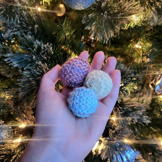 Surprise Catnip Ball Toys - set of 3