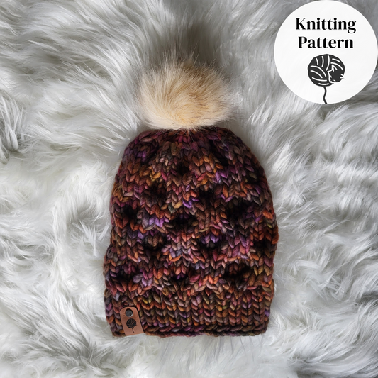 Knitting Pattern | Ambrosia Beanie | Child