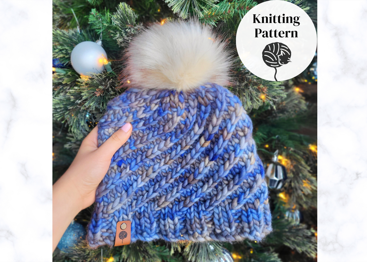 Knitting Pattern | Swirlpool Beanie | Super Bulky