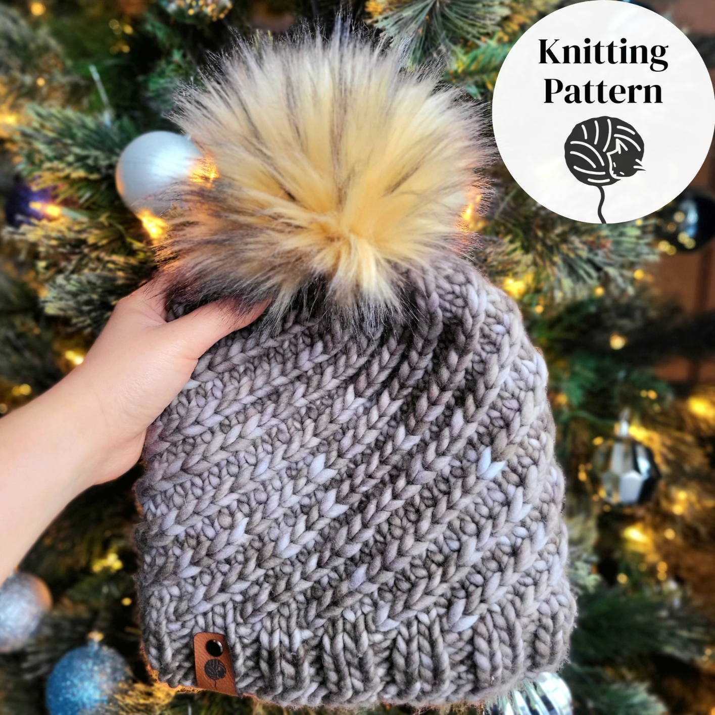Knitting Pattern | Swirlpool Beanie | Super Bulky