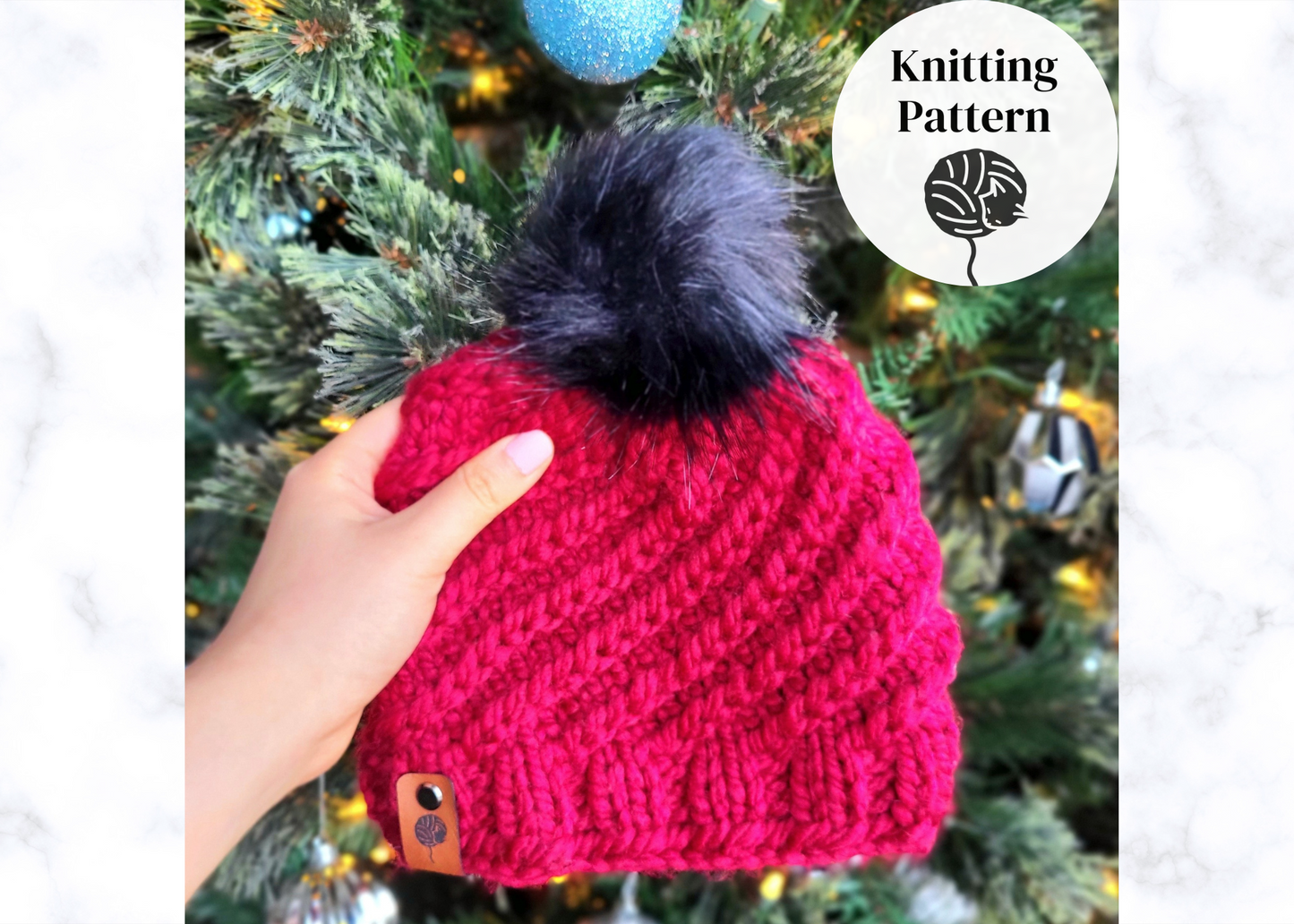 Knitting Pattern | Swirlpool Beanie | Child