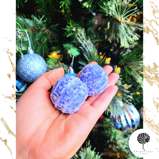 Velvet Catnip Ball Toys with Bells | Purple